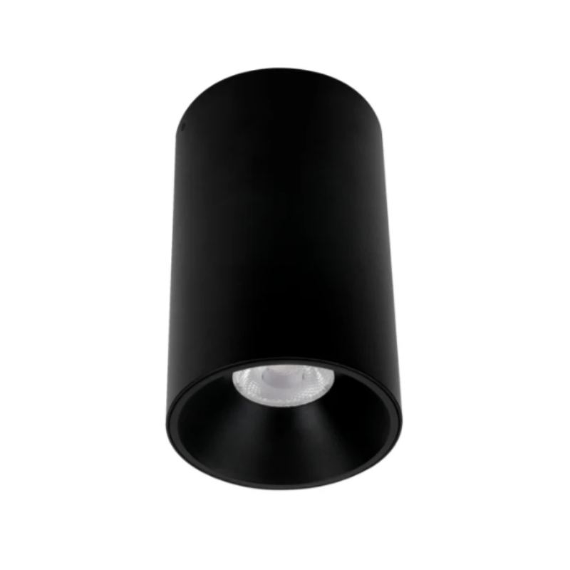 Telbix Oren 18watt LED Surface Downlight Black