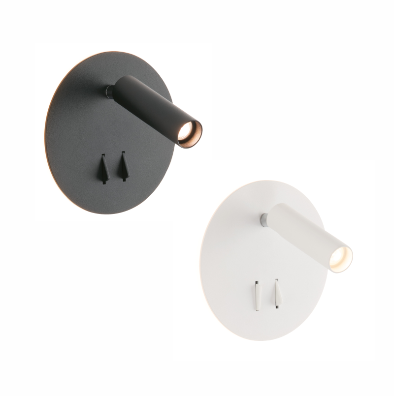 Mercator Osbourne Wall Lights - Black & White group