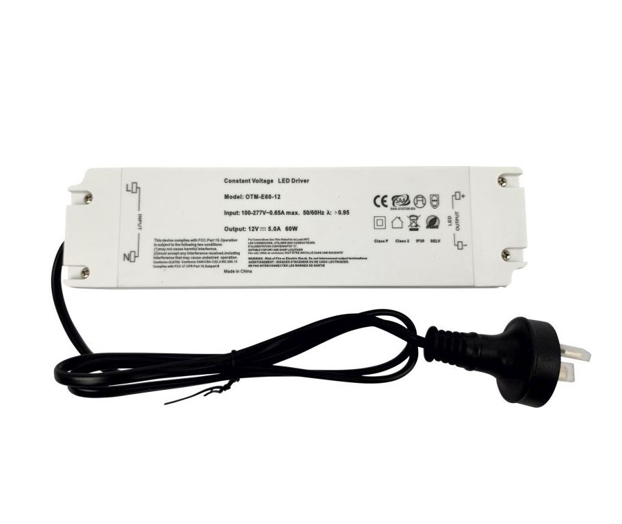 OT  12VDC 60watt Constant Voltage driver