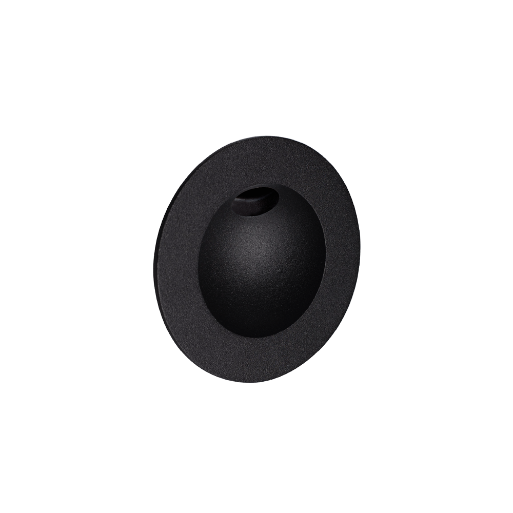 Unios Lighting Ovo 2w Black Steplight