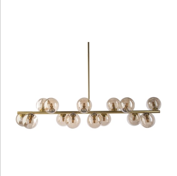 Fiorentino Lighting Pasadena 14 Light Gold Pendant