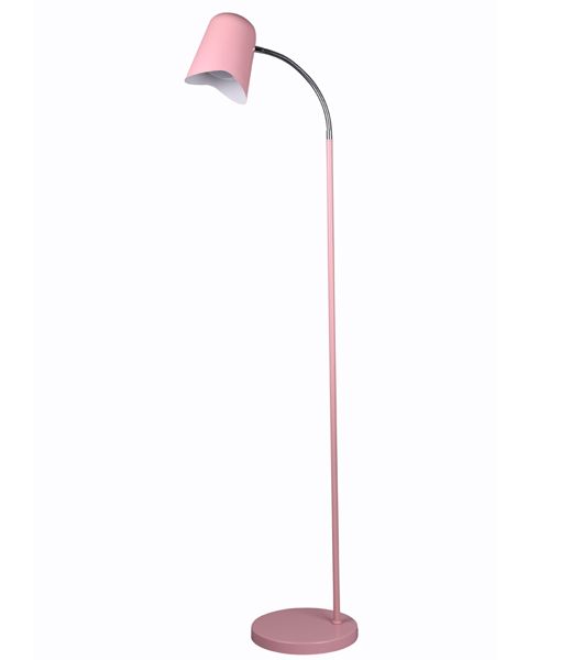 Pastel Floor Lamp Matt Pink