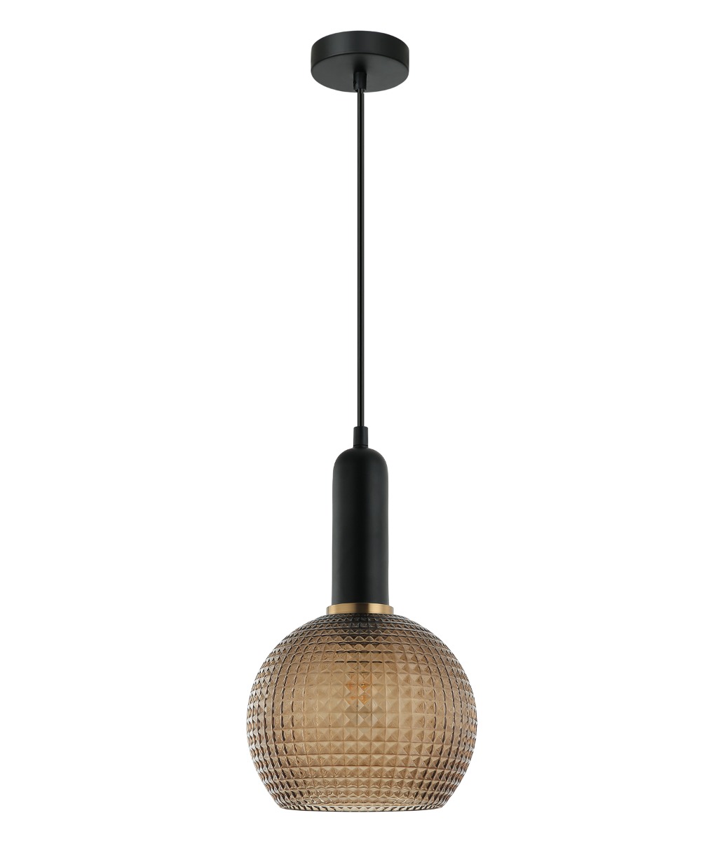 CLA Pelota 3 Amber 1 Light Pendant