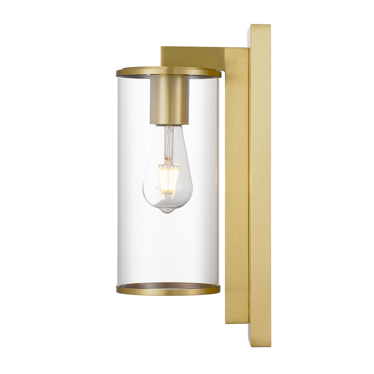 Telbix Lighting Perova Solid Brass Exterior Wall Light