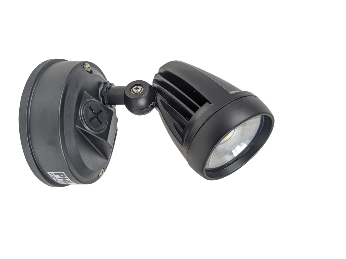 PHL4206 Single 15watt LED Floodlights - Black CCT