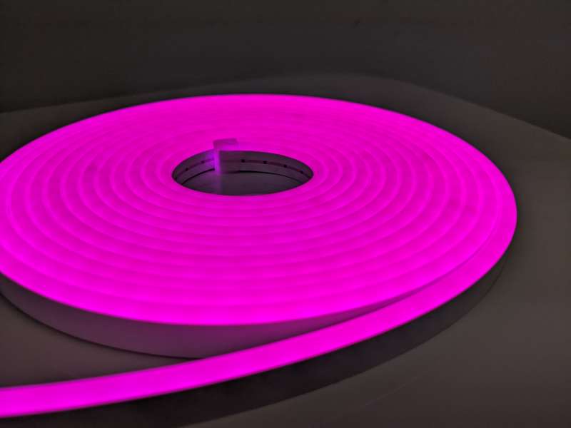 Flexi Neon LED Lighting Strip | Pink Colour