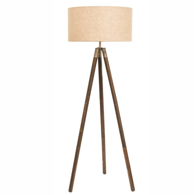 Prince Floor Lamp A34121 Antique Brass