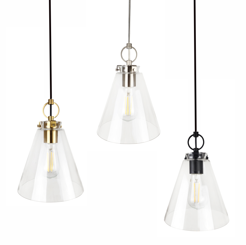 Ailia Imports Quest 1 Light pendant - group image