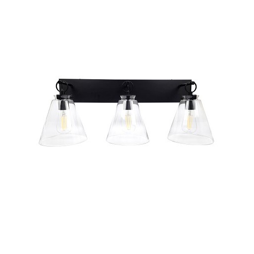 Ailia Imports Quest 3 Light wall Light - Matte Black