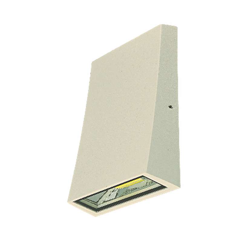 Radius 6watt Down LED Wall Light - White