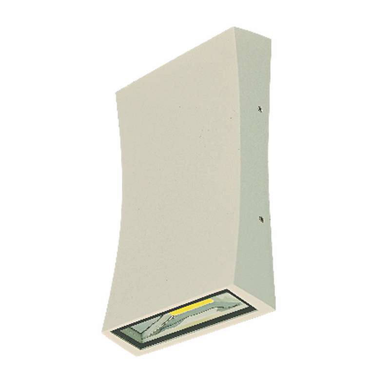 Radius 2x6watt LED Wall Light - Matt White