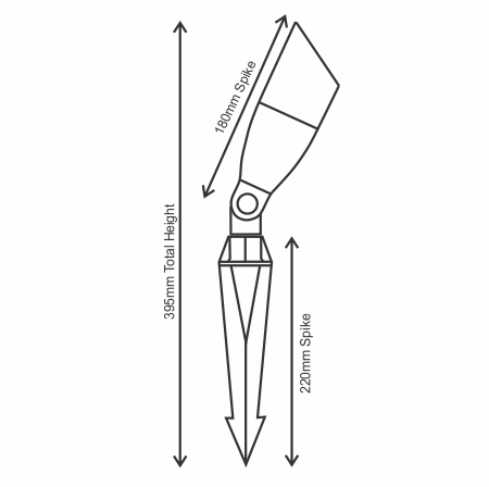 Rasa Black Garden Spike