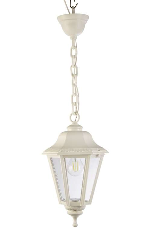 Roman Coach Light Pendant - White
