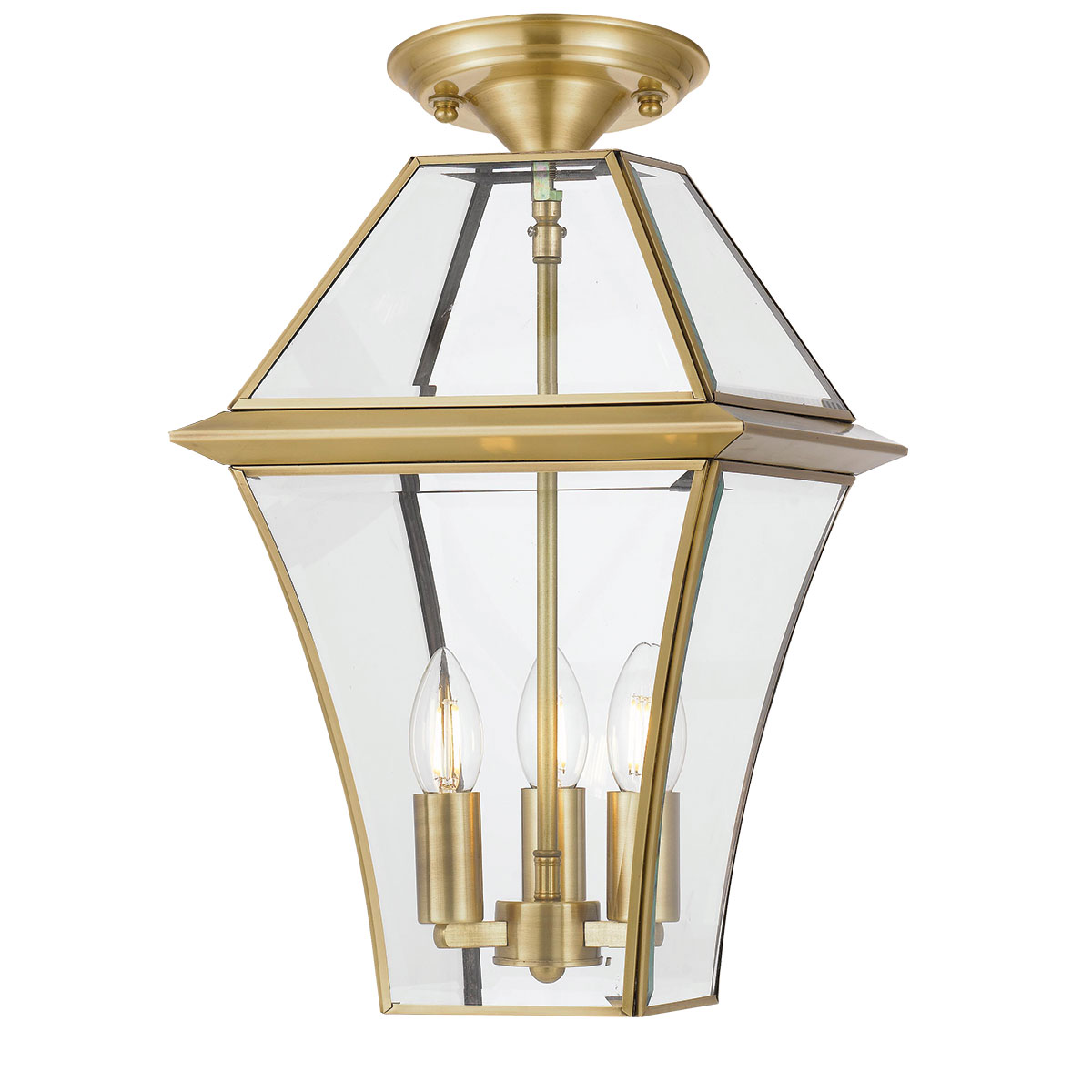 Telbix Rye Brass Pendant light - Rye PE27 Brass as Close to ceiling