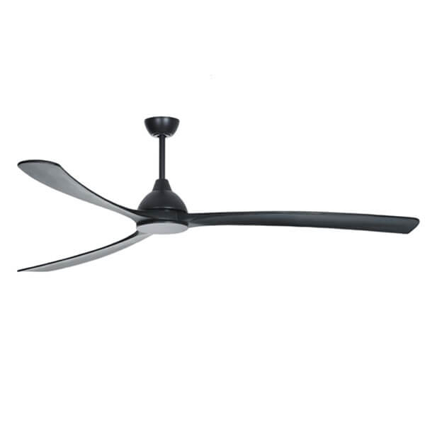 Fanco Sanctuary 86inch Black Blade Kit with Black motor