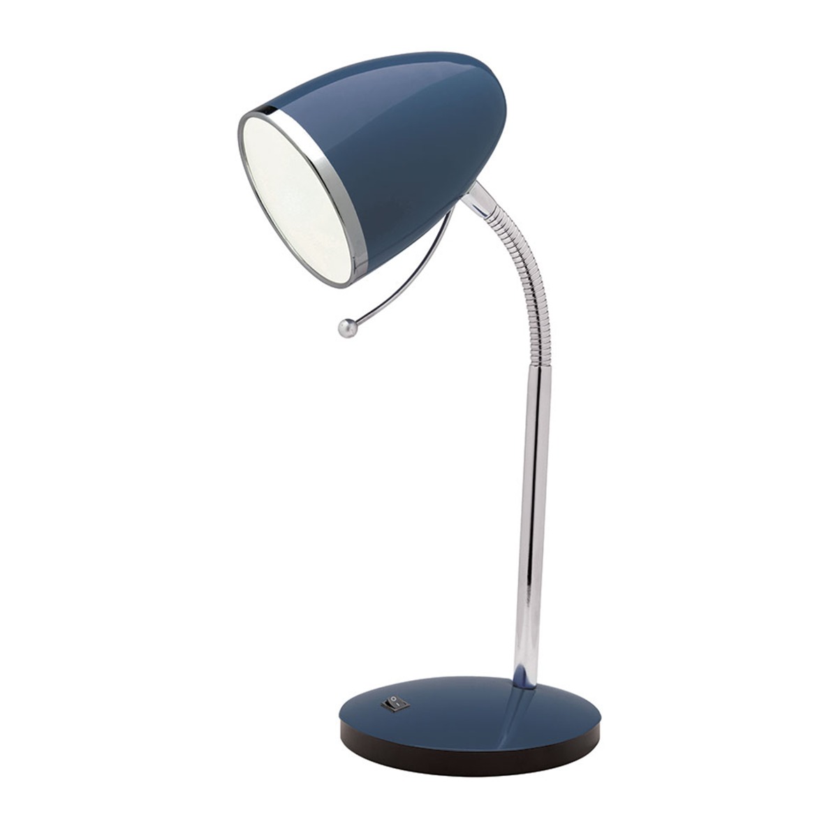 Mercator Lighting Sara USB Desk Lamp Navy