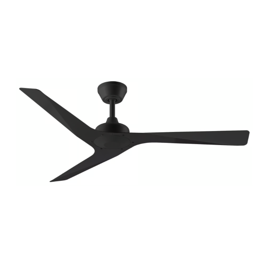 Three Sixty Fans Modn 52" Black Ceiling Fan