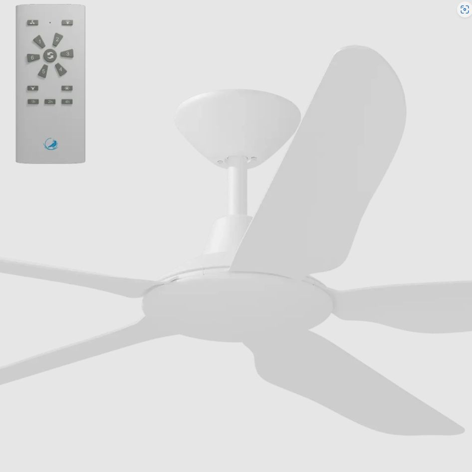 Calibo Storm 56" White 5 Blade Ceiling Fan