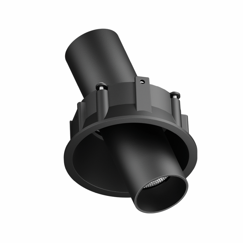 Unios Shift Out 13watt LED Downlight - All Black