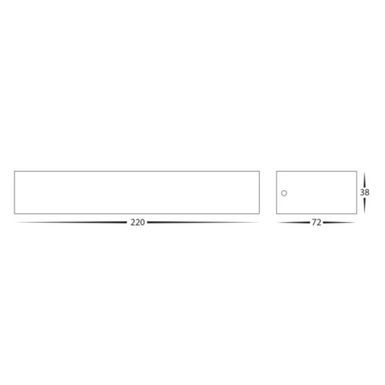 Light Club - Havit Lighting Siena Large Down Only Dimensions