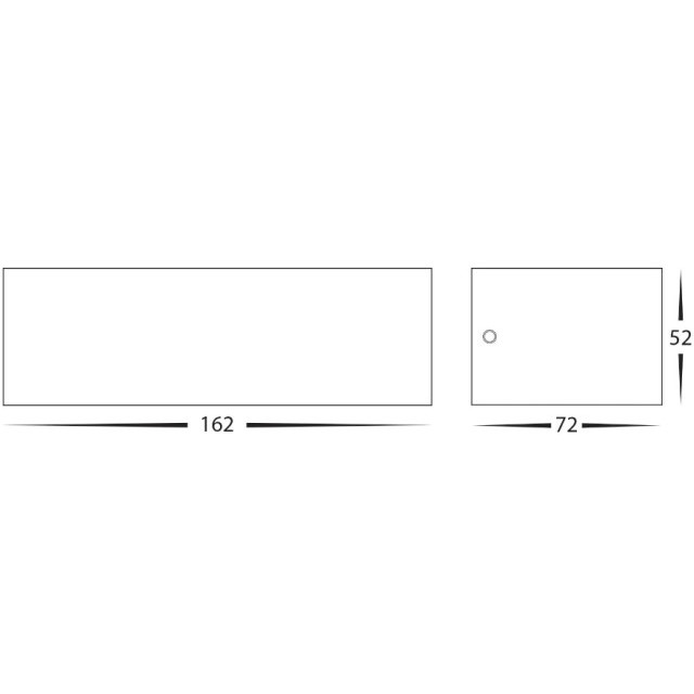 Light Club - Havit Lighting Siena Small Up Down Dimensions