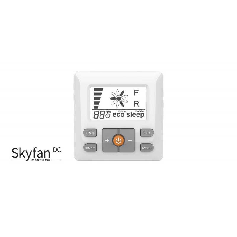 Sky DC Ceiling Fan wall controller for fans with NO Light