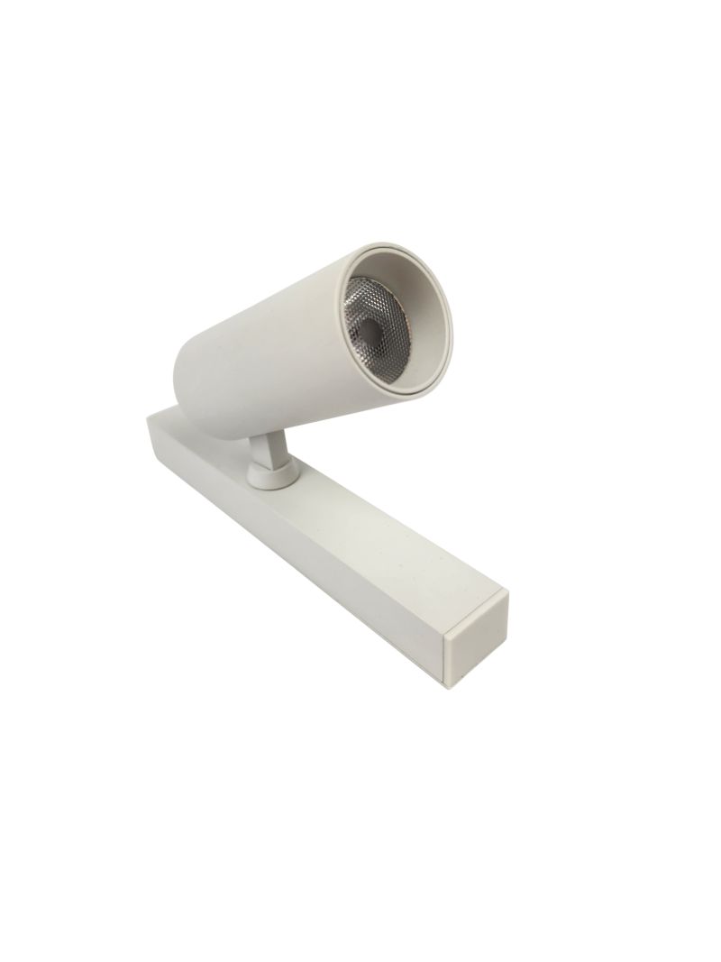 Magnetic Track Spot 35 Single adjustable spotlight head - White