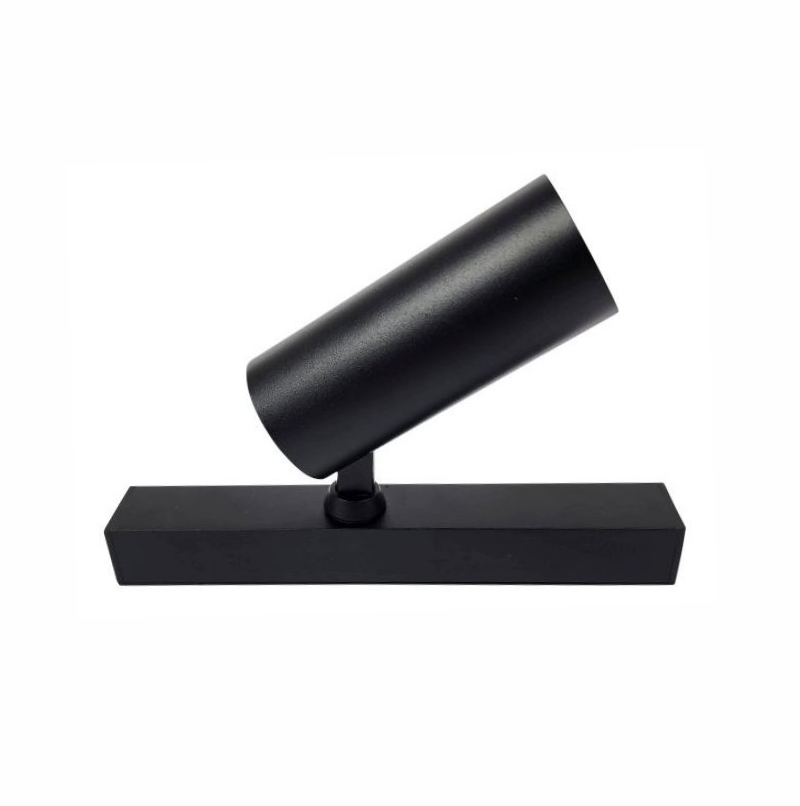 Magnetic Track Spot 35 Single adjustable spotlight head - Black Side