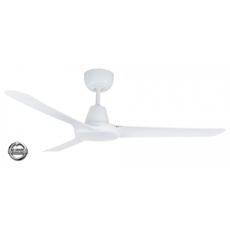 Ventair Spyda EC 50" White Ceiling Fan - No Light