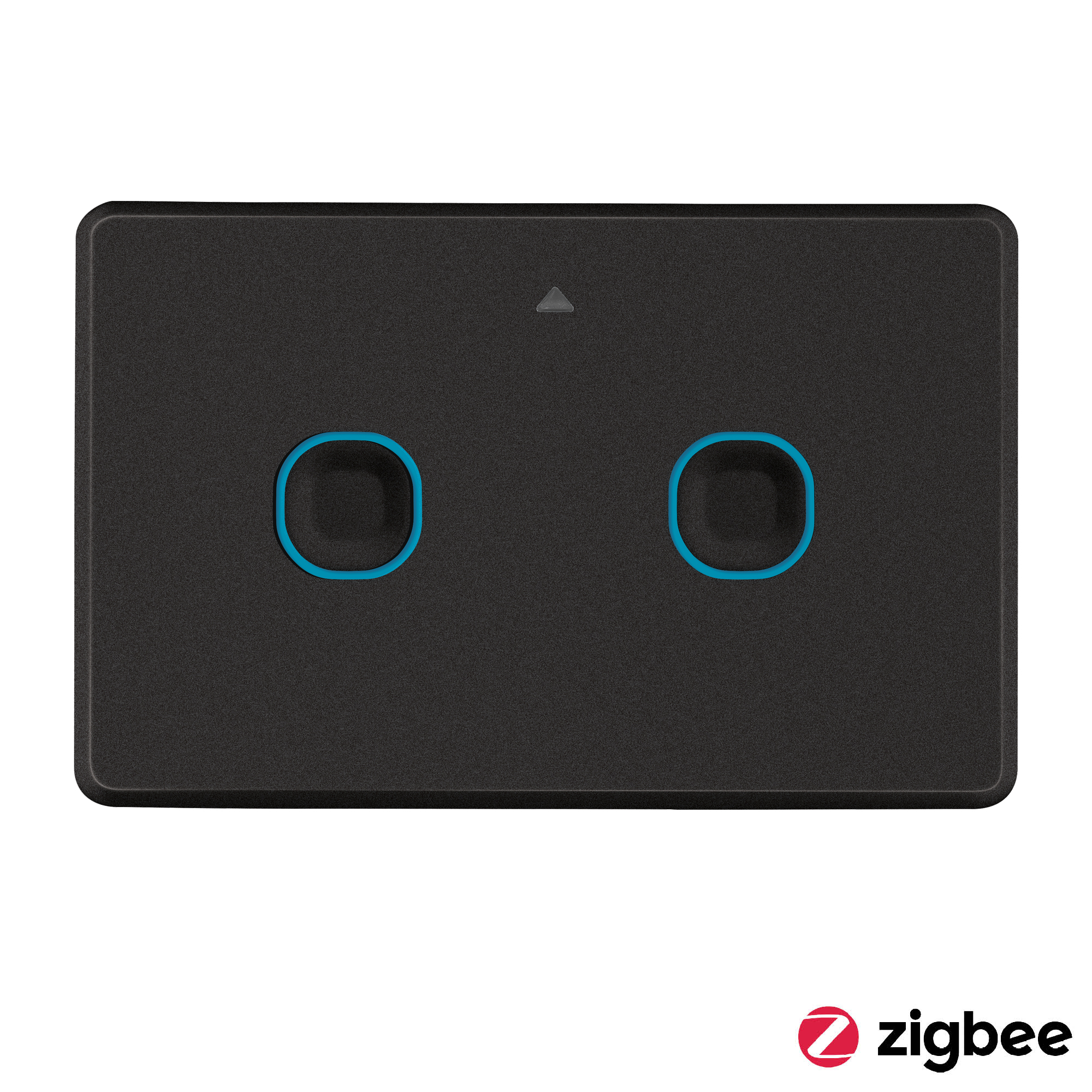 Mercator Lighting IKUU Double ON/OF Switch Black SSW02GMBK