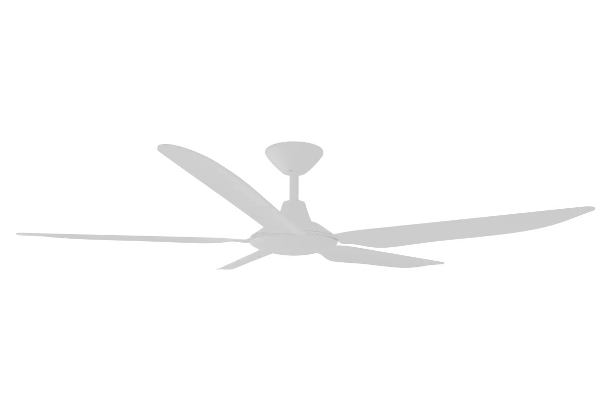 Calibo Storm 56" White 5 Blade Ceiling Fan
