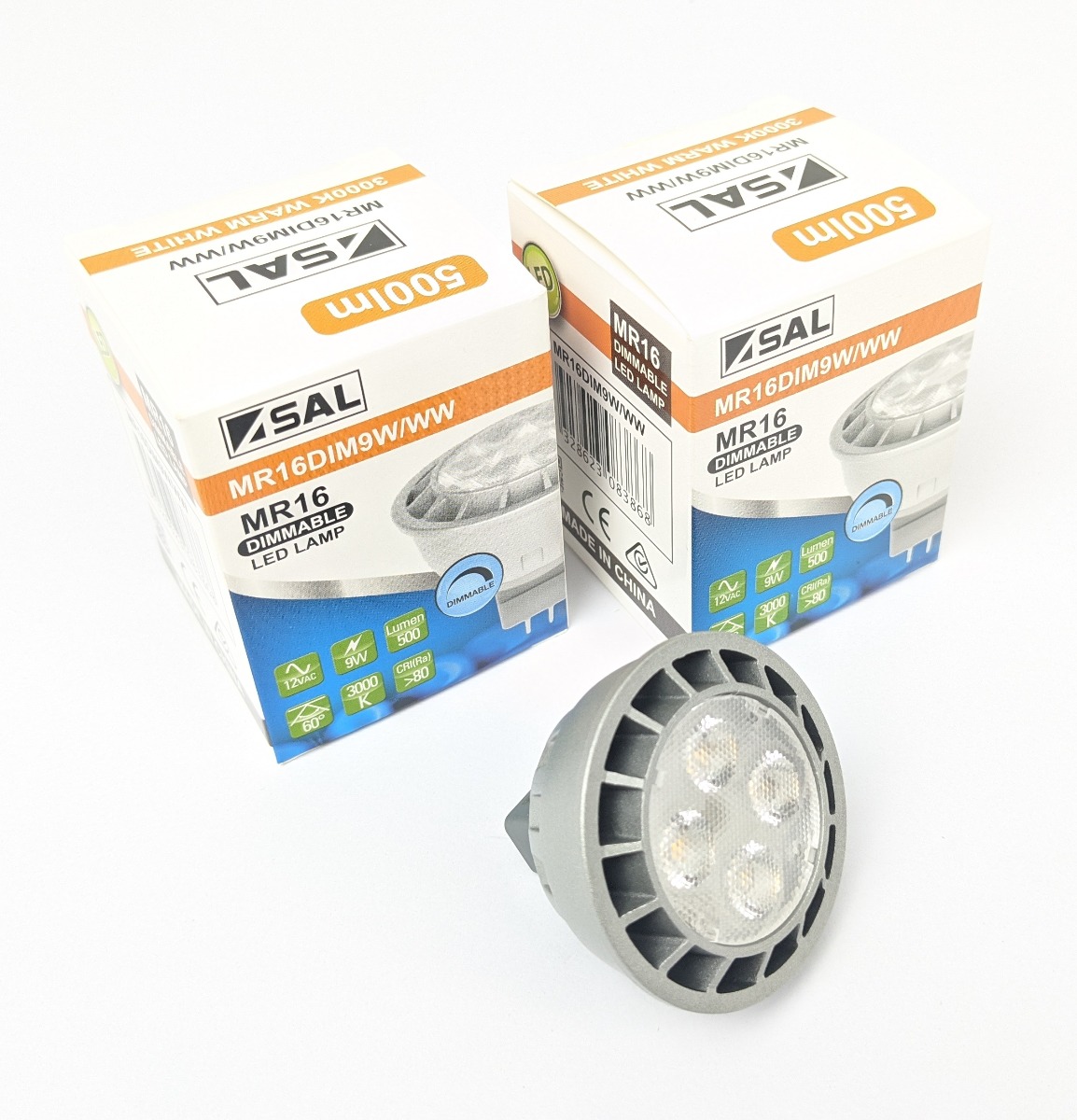 MR16 9watt 12Volt Dimmable Retro Fit LED Globe