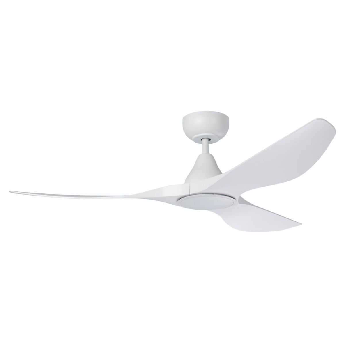 Eglo Lighting Surf DC Ceiling Fan with LED Light Kit - 52inch White with Light