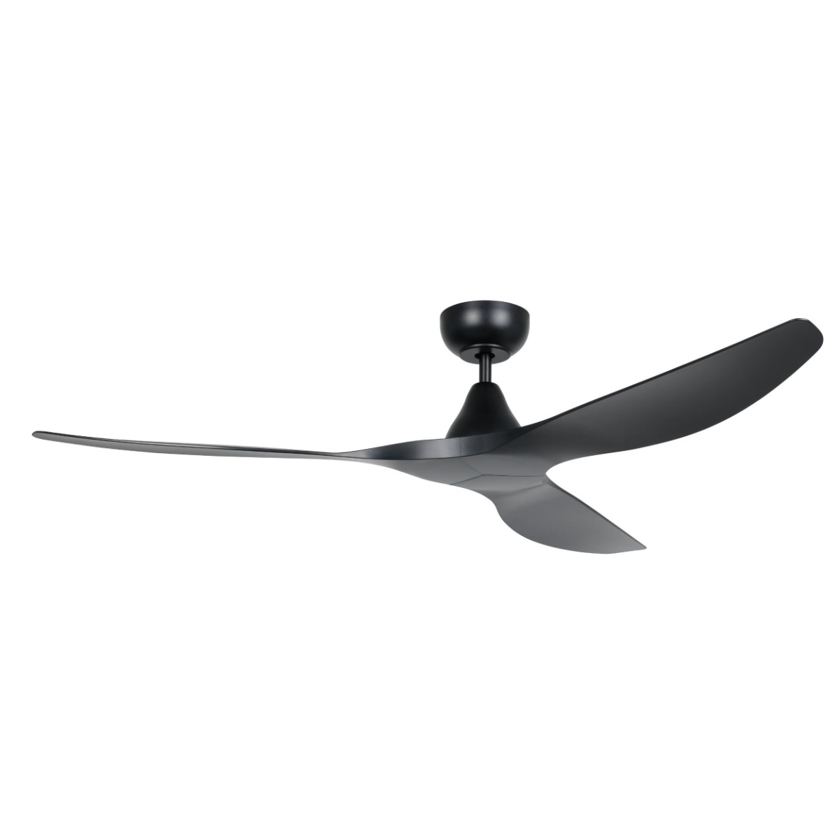 Eglo Surf DC Ceiling Fan - Black 60in (No Light)