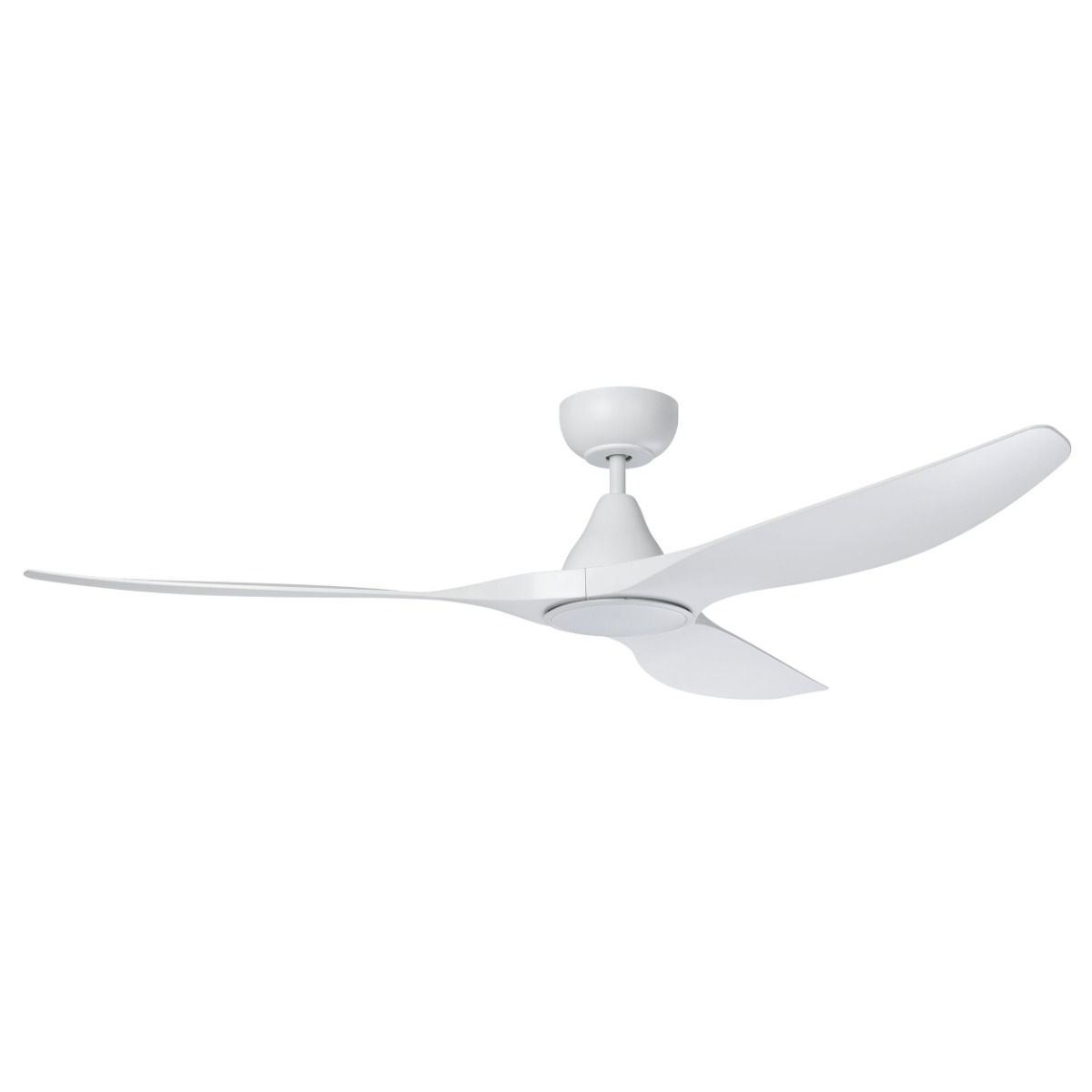 Eglo Lighting Surf DC Ceiling Fan with LED Light Kit - 60inch White with Light