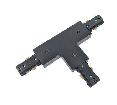 Ailia Track - Single Circuit T Connectors / Joiners - Black