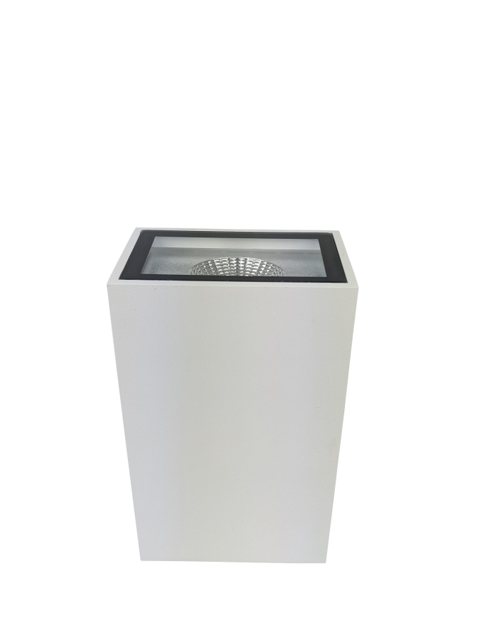 Ailia Imports Tidas Up / Down LED Wall Light - White front