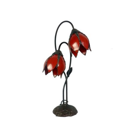 TLA-AL8GT/DR Gentiana Red 2 Lght T/Lamp