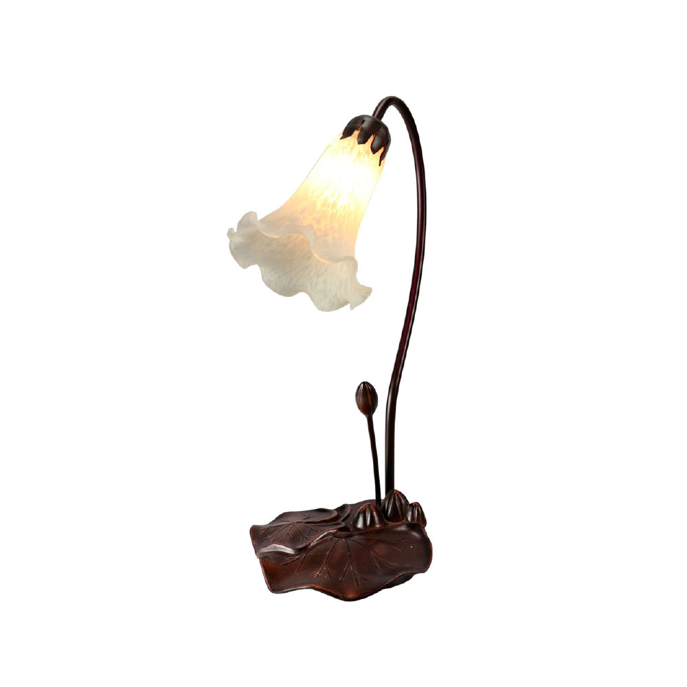 G&G Brothers Beige Single Lily Table Lamp TLA-001WT