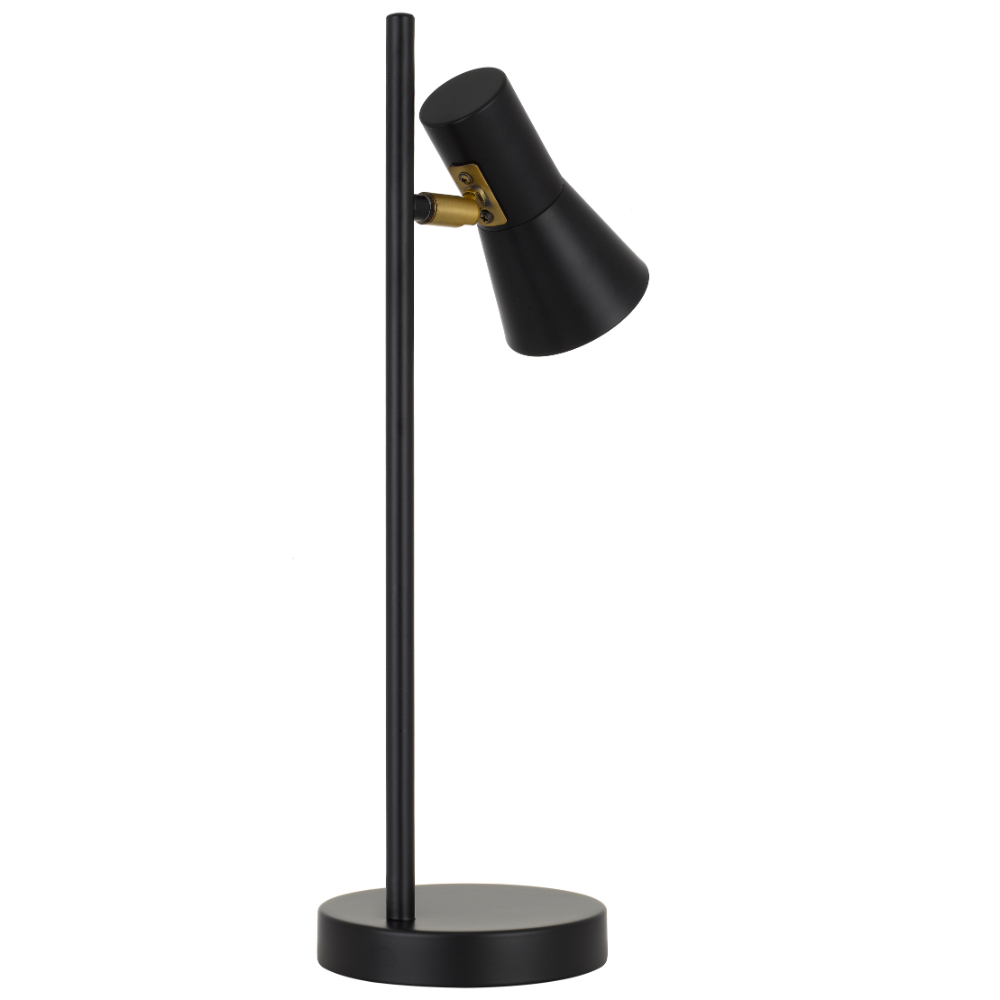 Telbix Lighting Verik Black Table Lamp