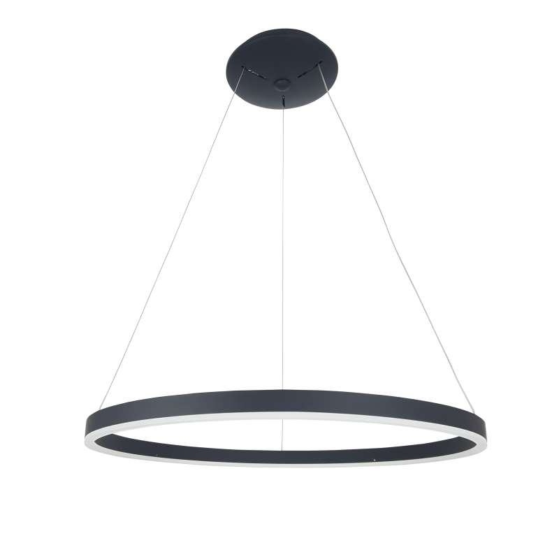 Ailia Imports Vincent 36w LED Black Pendant