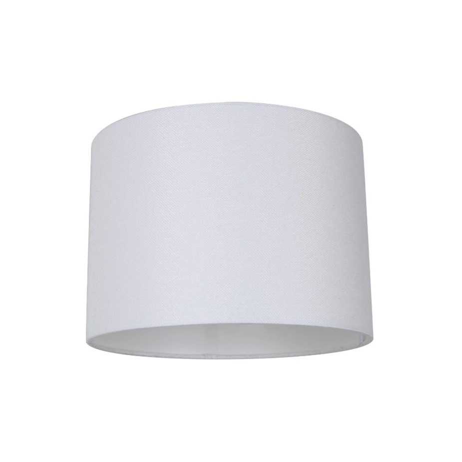 CLA Shade01 White DIY Batten Fix Drum Shade