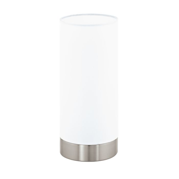 Eglo Lighting Pasteri Touch Lamp White Shade