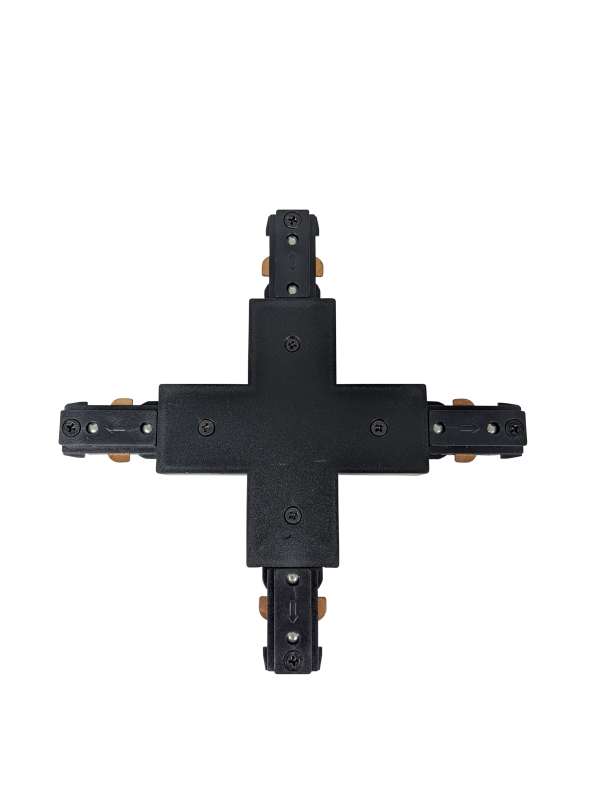 Ailia Imports - Single Circuit Track - X Connector - Black