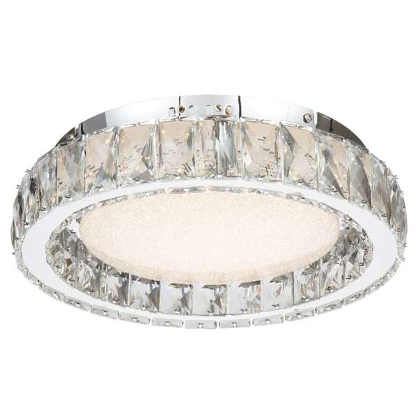 Telbix Lighting Zayla Crystal Look LED Oyster