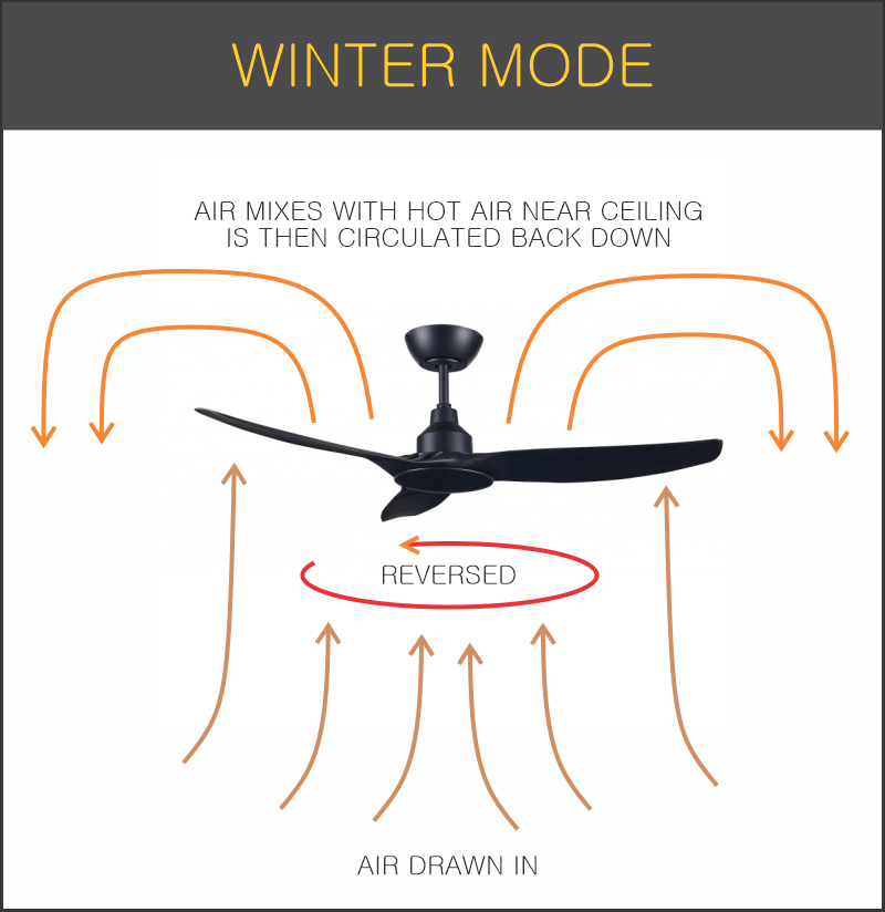 Ceiling Fan Winter Mode